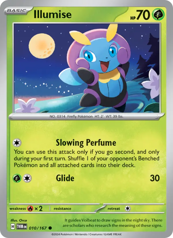 Illumise — Twilight Masquerade card #010
