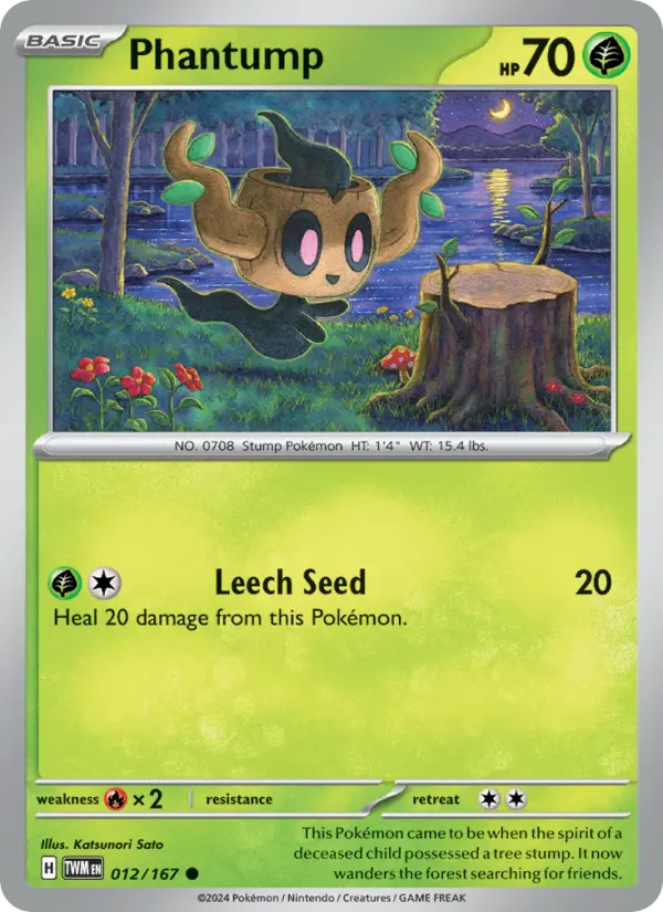Phantump — Twilight Masquerade card #012