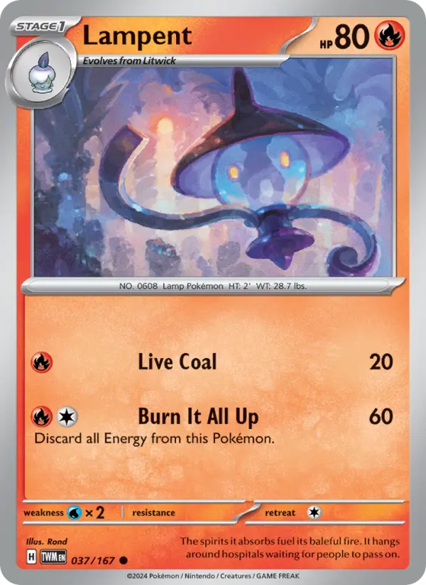 Lampent — Twilight Masquerade card #037