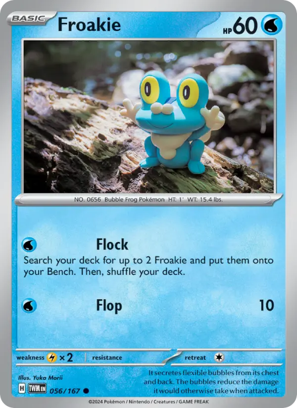 Froakie — Twilight Masquerade card #056