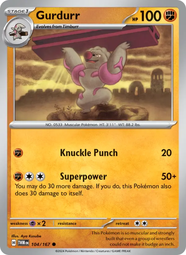 Gurdurr — Twilight Masquerade card #104