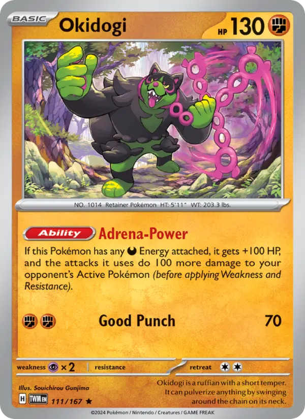 Okidogi — Twilight Masquerade card #111