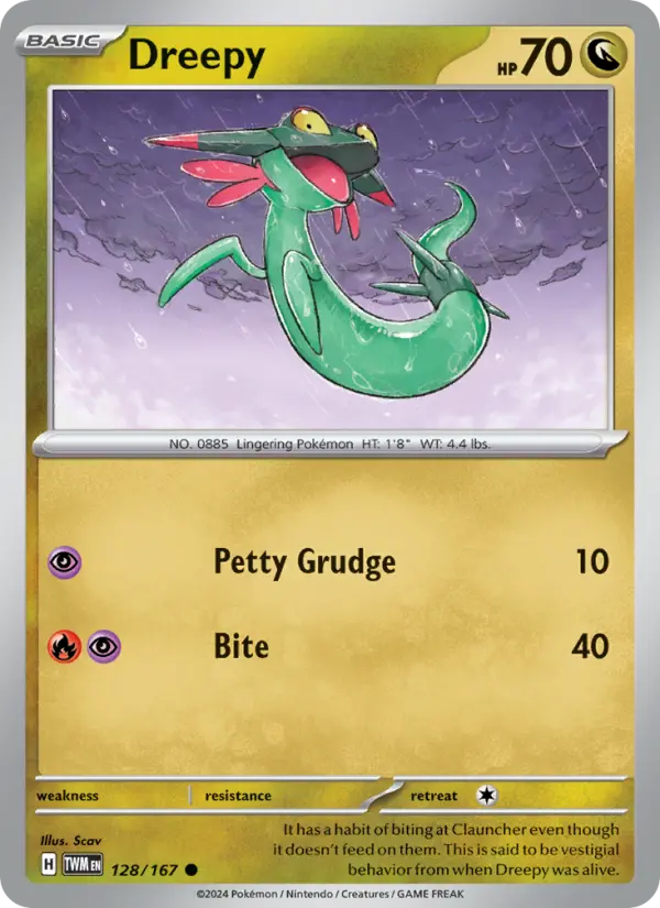 Dreepy — Twilight Masquerade card #128