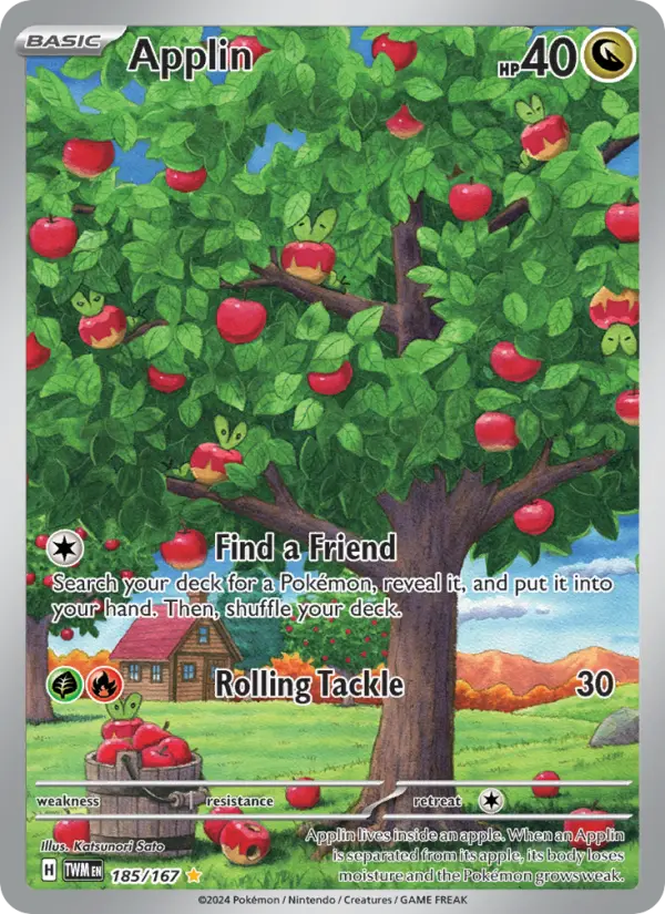 Applin — Twilight Masquerade card #185