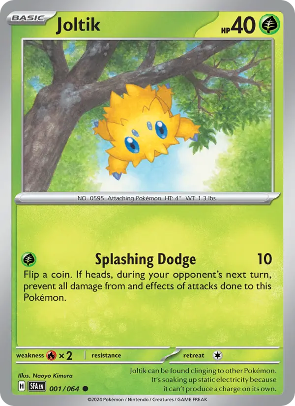 Joltik — Shrouded Fable card #001