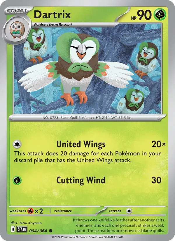 Dartrix — Shrouded Fable card #004