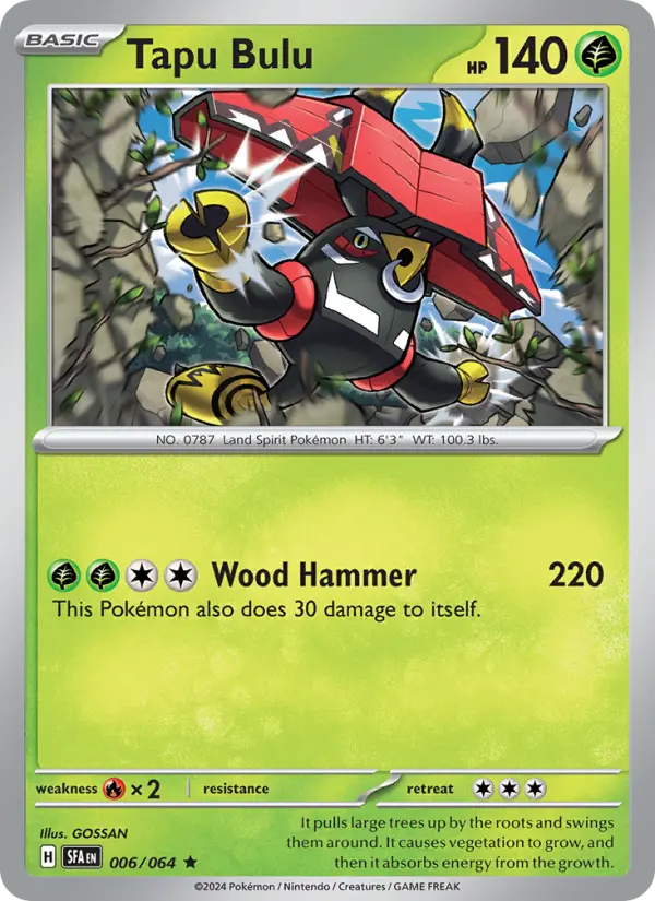 Tapu Bulu — Shrouded Fable card #006