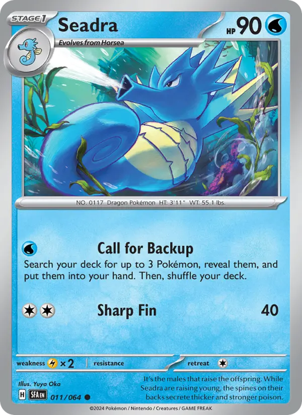 Seadra — Shrouded Fable card #011