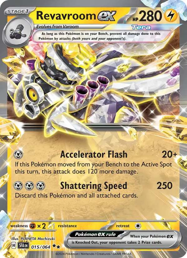 Revavroom ex — Shrouded Fable card #015