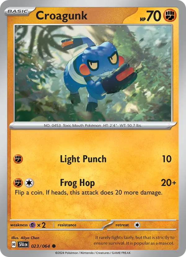 Croagunk — Shrouded Fable card #023