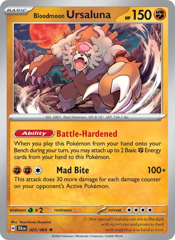 Bloodmoon Ursaluna — Shrouded Fable card #025