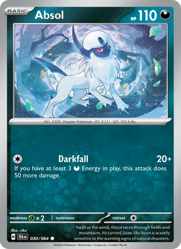 Absol — Shrouded Fable card #030