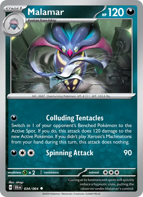 Malamar — Shrouded Fable card #034