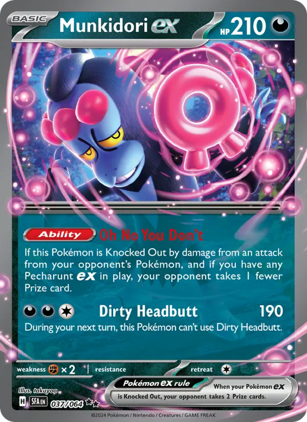 Munkidori ex — Shrouded Fable card #037