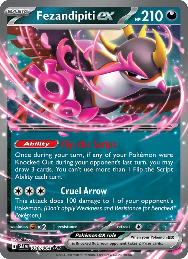 Fezandipiti ex — Shrouded Fable card #038