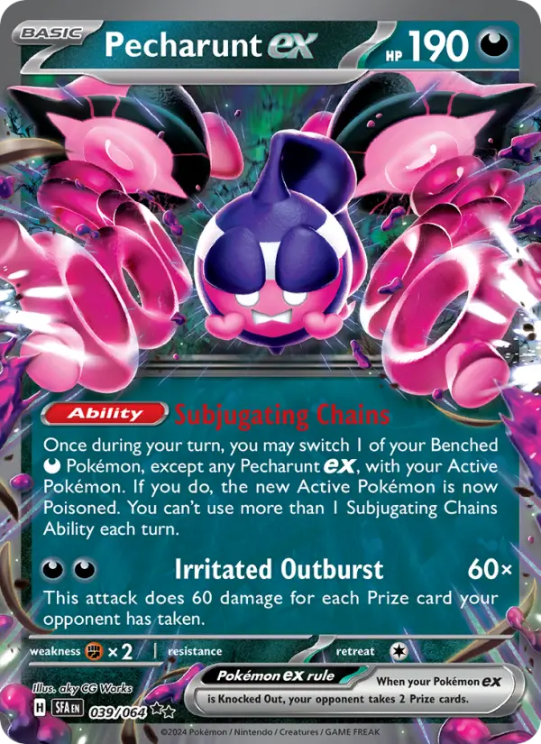 Pecharunt ex — Shrouded Fable card #039