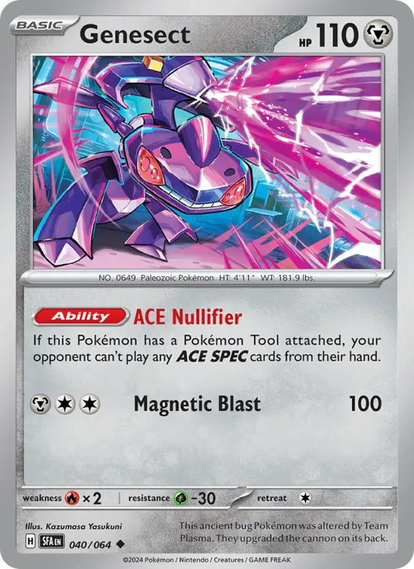Genesect — Shrouded Fable card #040