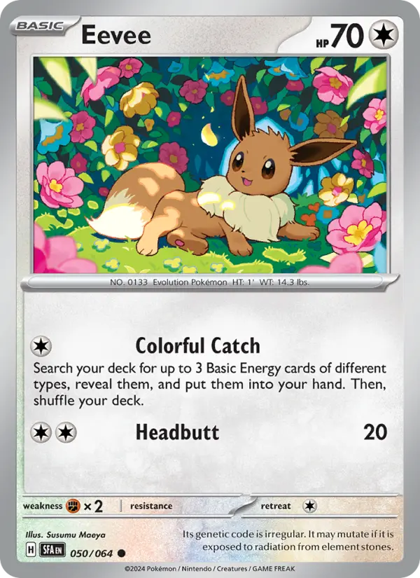 Eevee — Shrouded Fable card #050