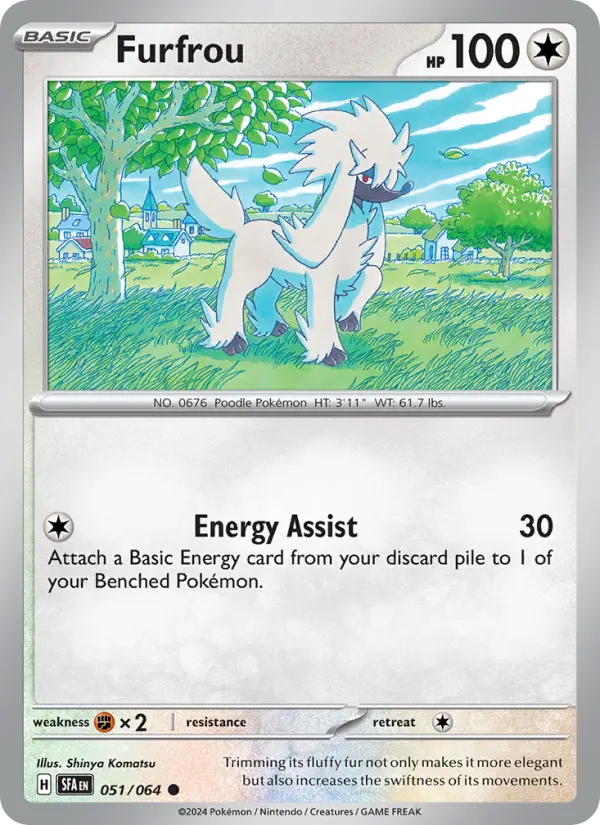 Furfrou — Shrouded Fable card #051