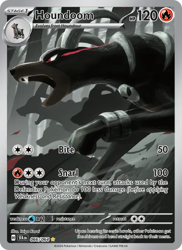 Houndoom — Shrouded Fable card #066