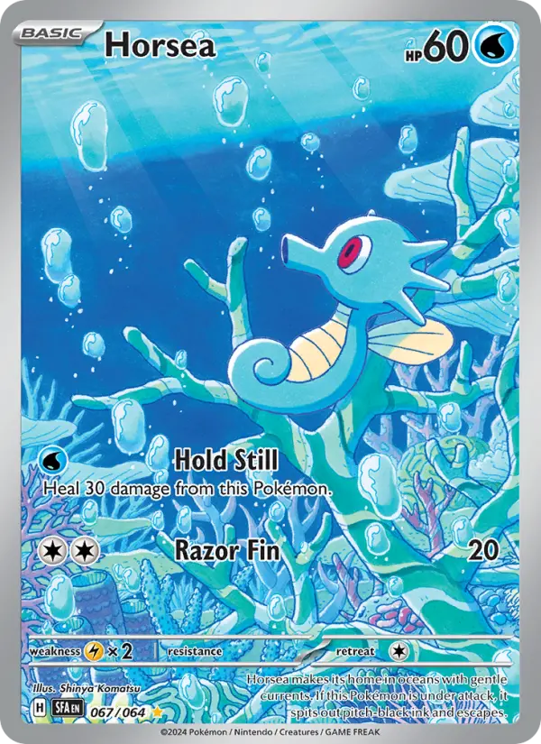 Horsea — Shrouded Fable card #067