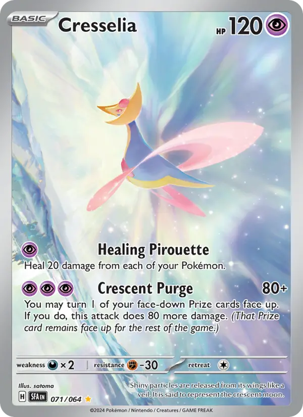Cresselia — Shrouded Fable card #071
