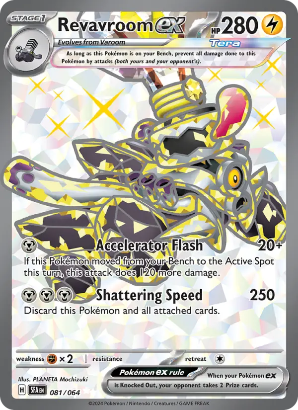 Revavroom ex — Shrouded Fable card #081