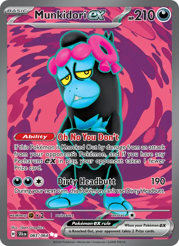 Munkidori ex — Shrouded Fable card #083