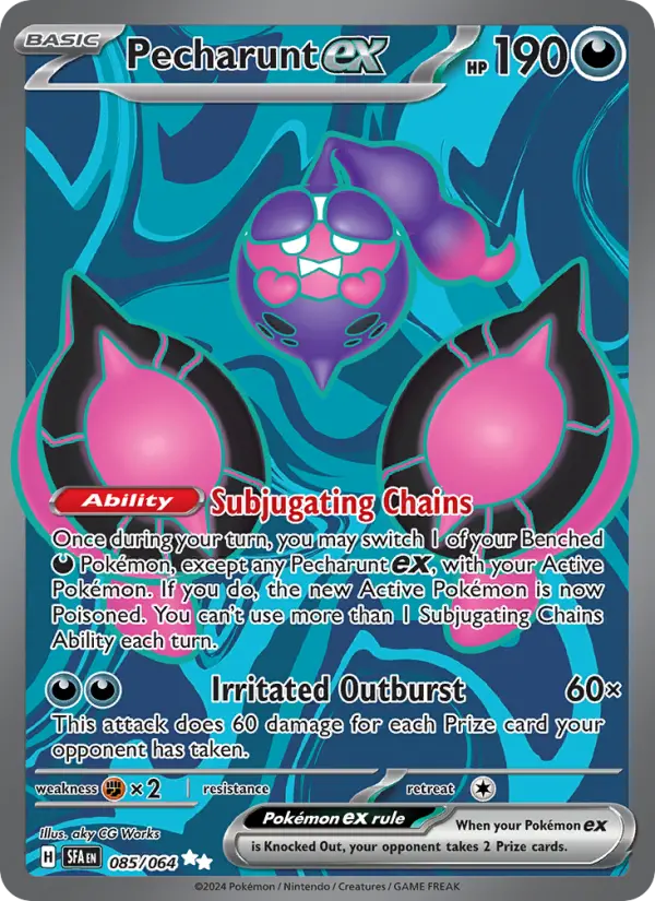Pecharunt ex — Shrouded Fable card #085