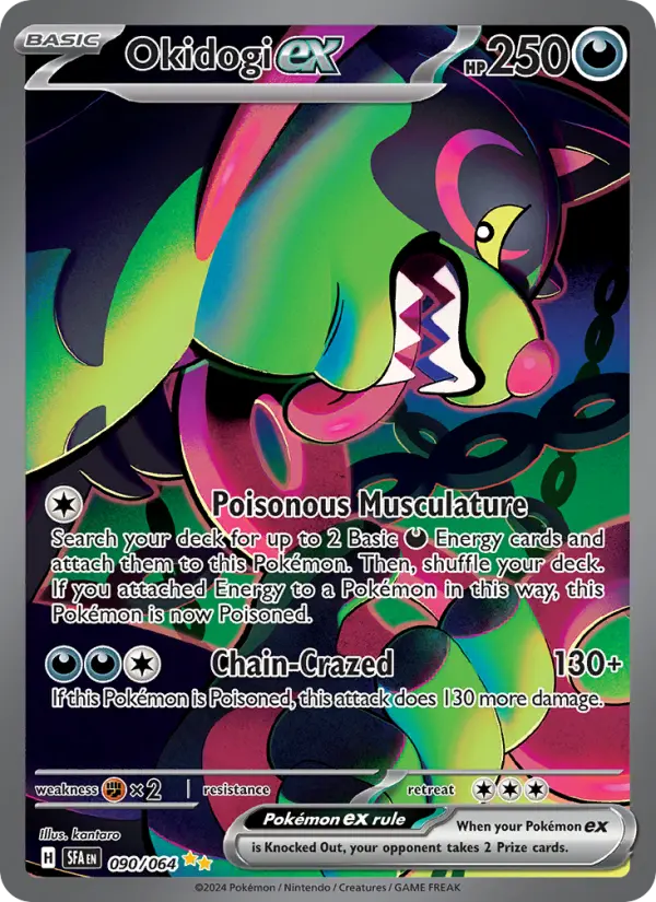 Okidogi ex — Shrouded Fable card #090