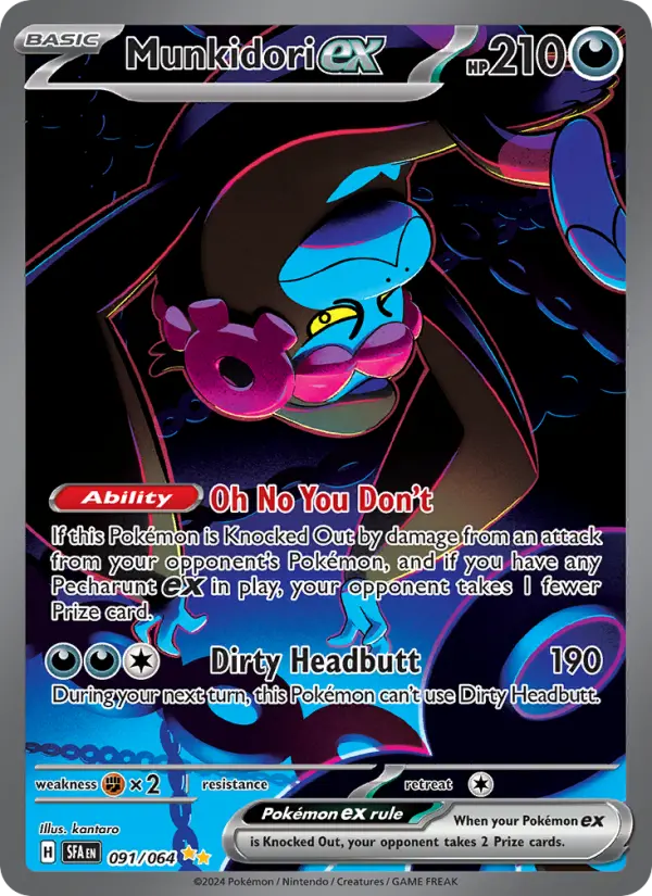 Munkidori ex — Shrouded Fable card #091