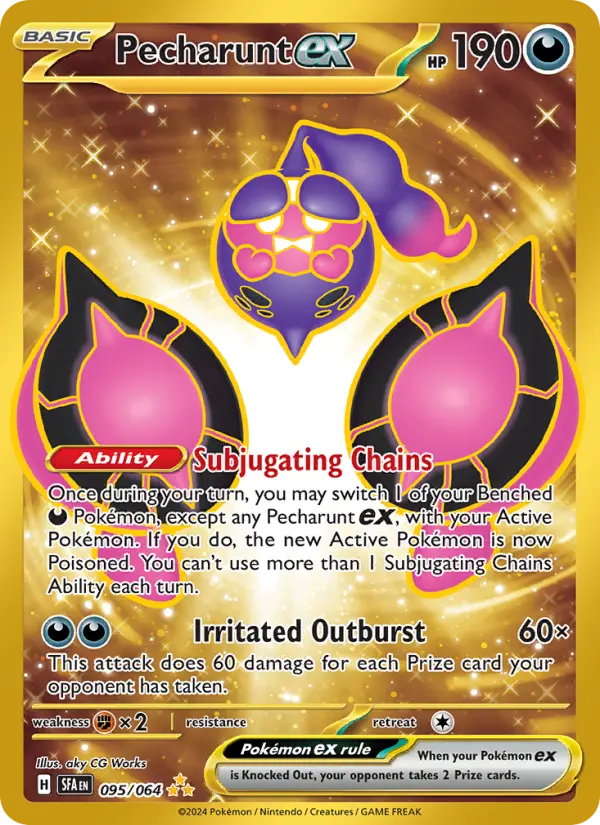 Pecharunt ex — Shrouded Fable card #095