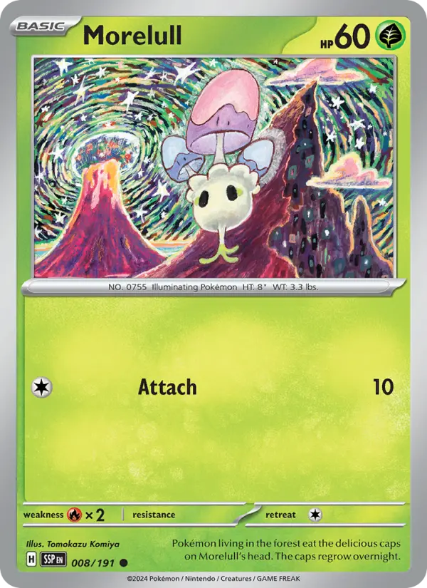 Morelull — Surging Sparks card #008
