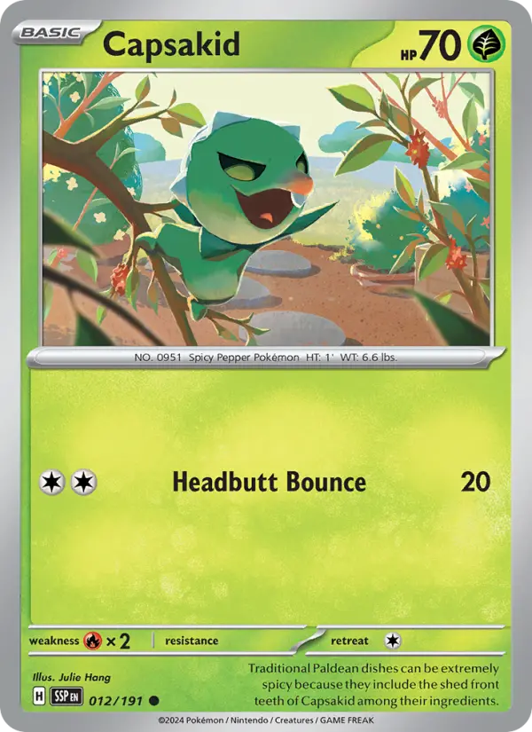 Capsakid — Surging Sparks card #012