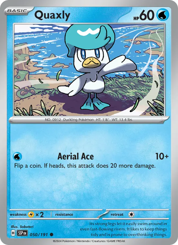 Quaxly — Surging Sparks card #050