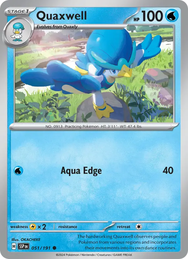 Quaxwell — Surging Sparks card #051