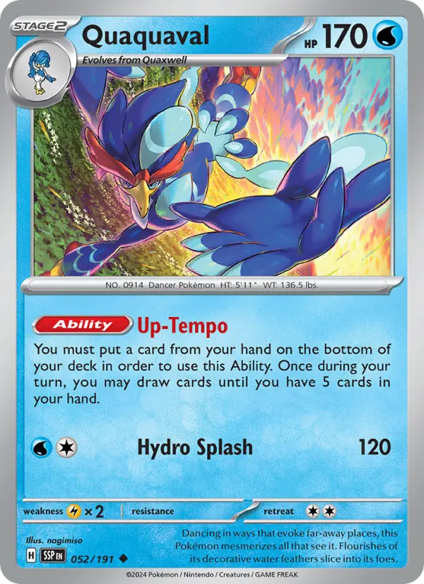 Quaquaval — Surging Sparks card #052