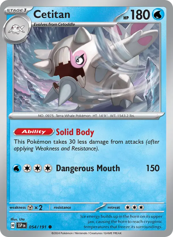 Cetitan — Surging Sparks card #054