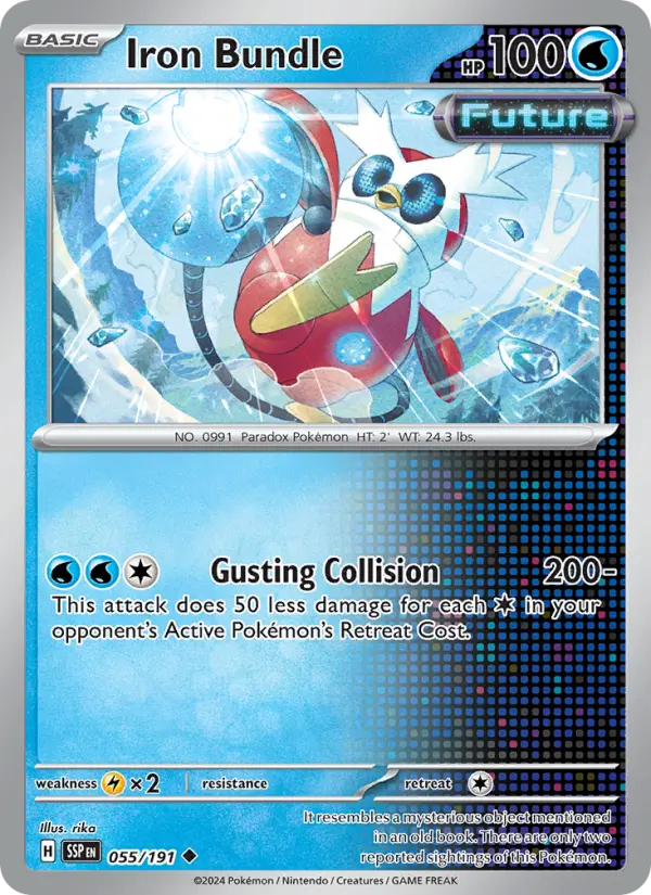 Iron Bundle — Surging Sparks card #055