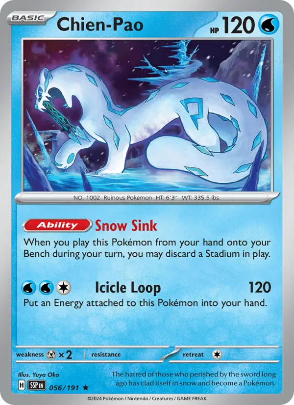 Chien-Pao — Surging Sparks card #056