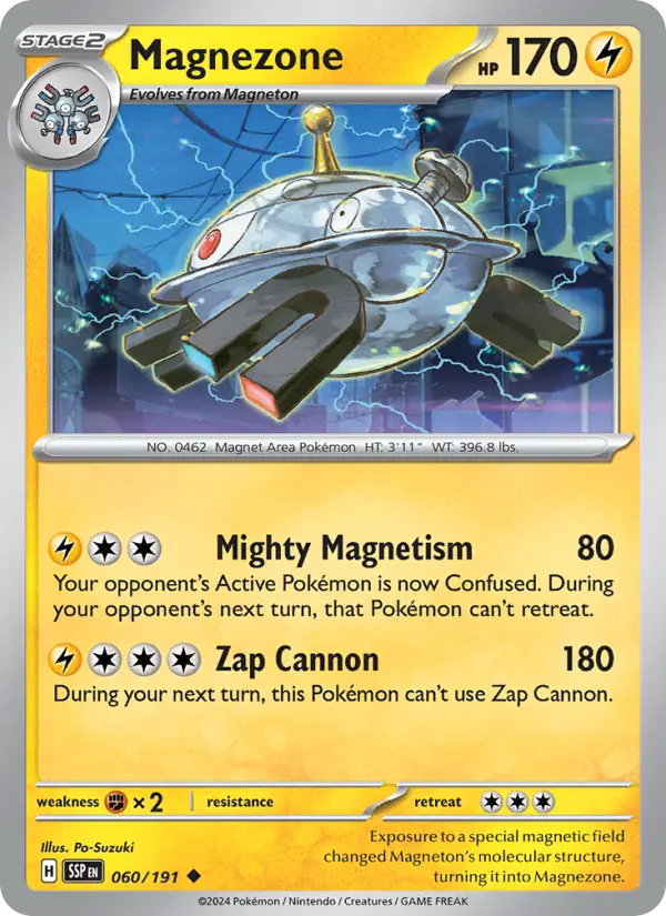 Magnezone — Surging Sparks card #060