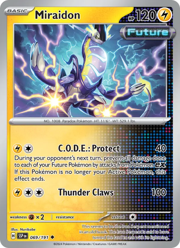 Miraidon — Surging Sparks card #069