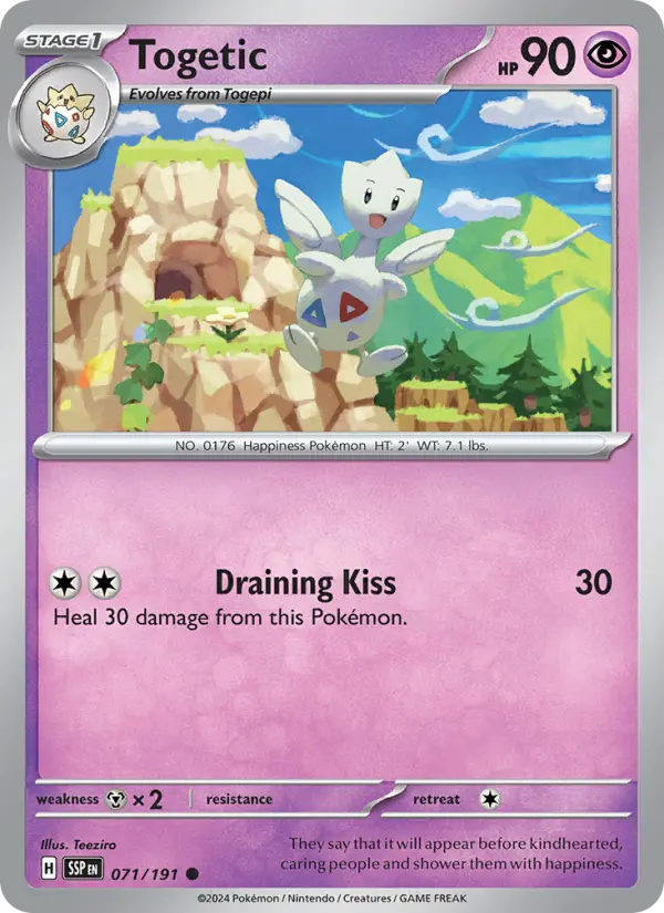 Togetic — Surging Sparks card #071