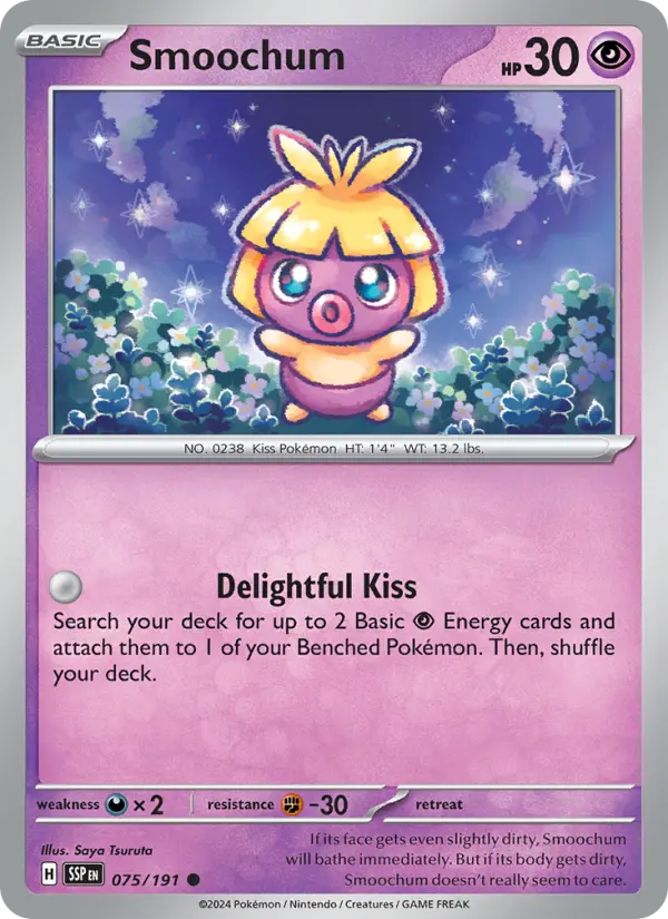 Smoochum — Surging Sparks card #075