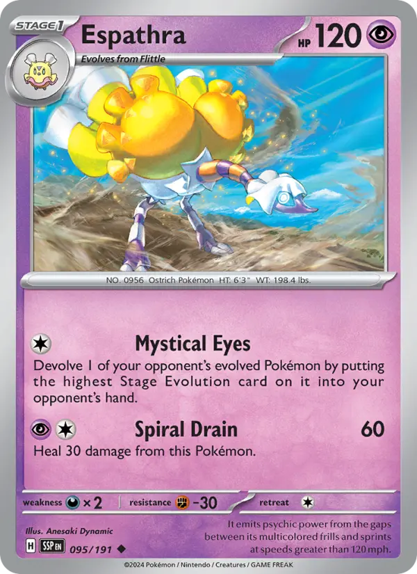 Espathra — Surging Sparks card #095