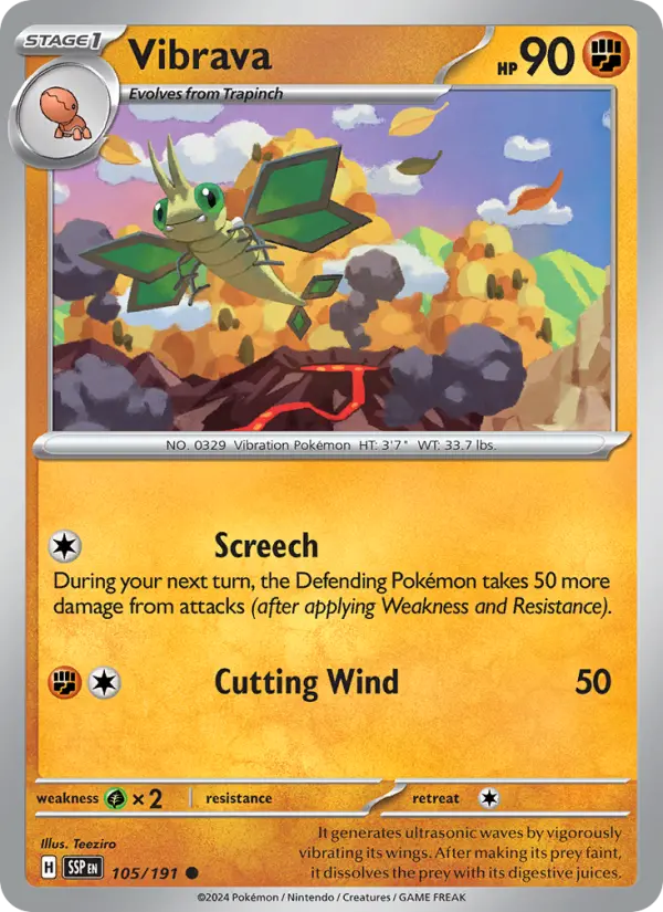 Vibrava — Surging Sparks card #105