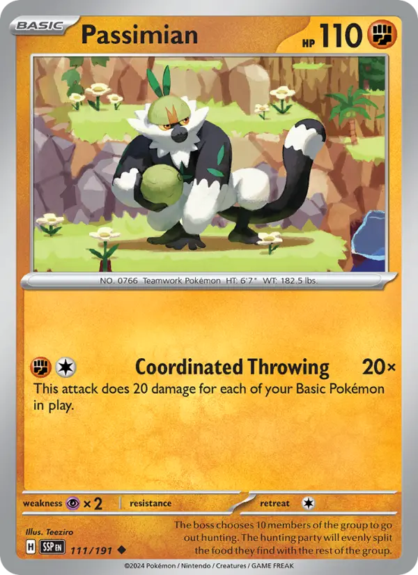 Passimian — Surging Sparks card #111