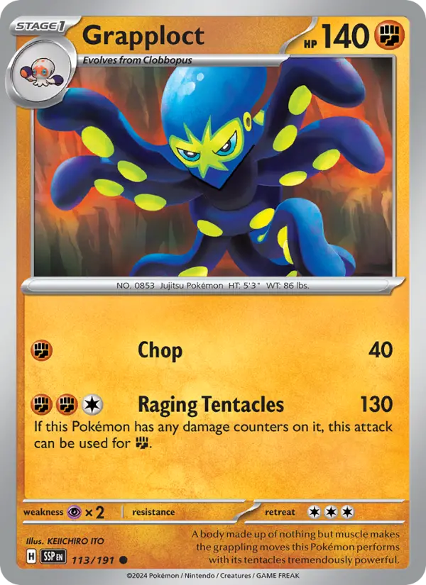 Grapploct — Surging Sparks card #113