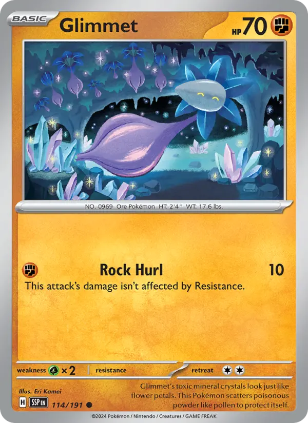 Glimmet — Surging Sparks card #114