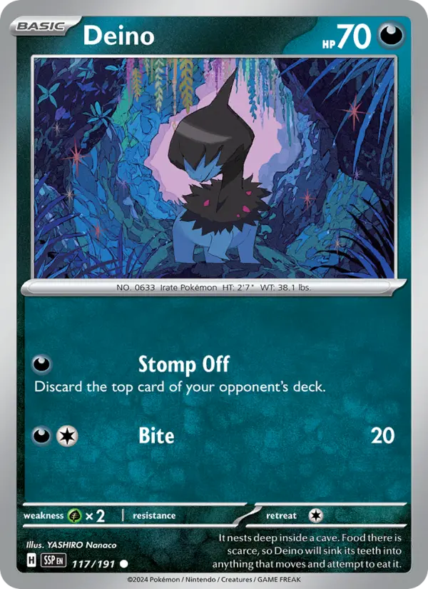 Deino — Surging Sparks card #117